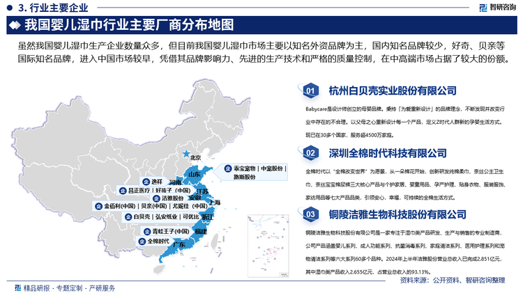 行业市场发展前景研究报告（2025版）AG真人婴儿湿巾行业分析！中国婴儿湿巾(图4)